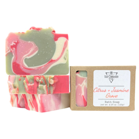 Citrus + Jasmine Grove Bath Soap