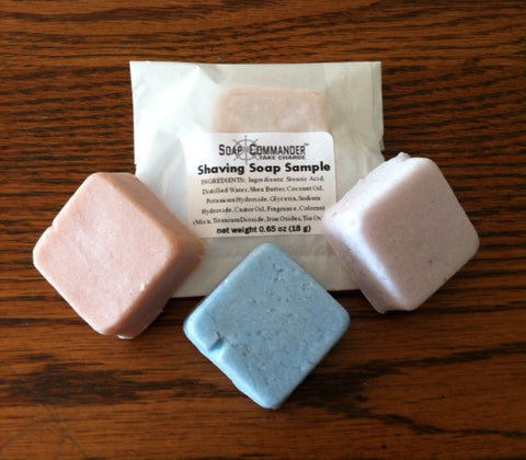 Shaving Soap Samples