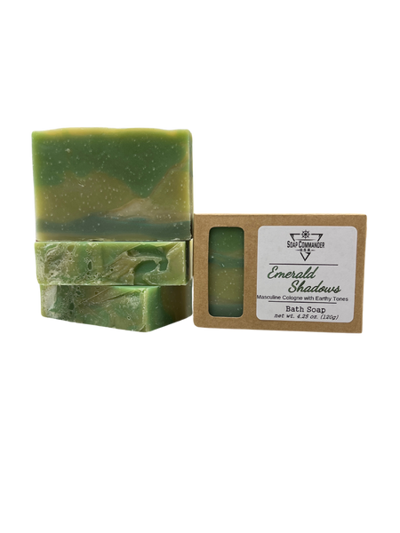 Emerald Shadows Bath Soap