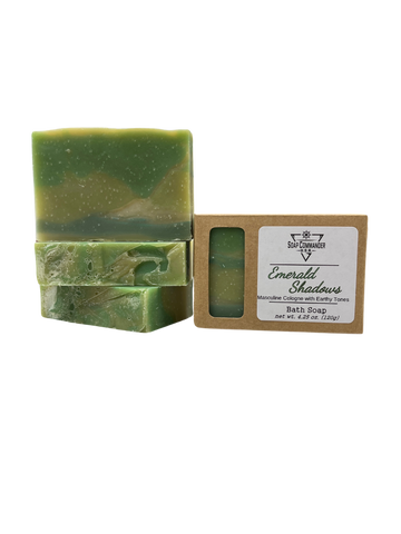 Emerald Shadows Bath Soap