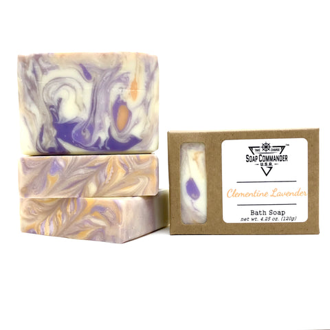 Clementine + Lavender Bath Soap